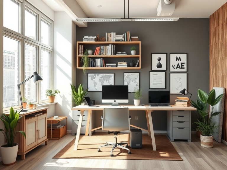 19 Unique Home Office Workshop Ideas for Inspired Productivity